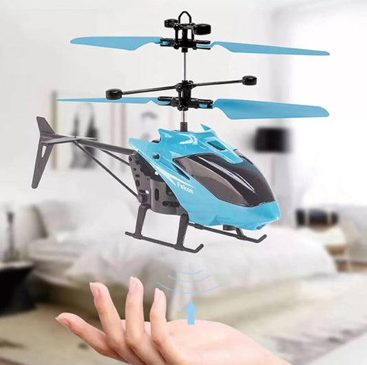 Plastic Helicopter Toy for Kids | Gravity Sensor Battery Chargable Toy Helicopter