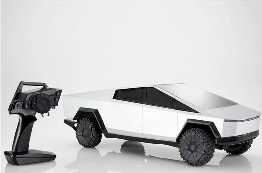 Tesla Cybertruck High Speed RC with 2.4GHz Long Battery Life Light Effects Runs On All-Terrain 1:14 Rc Car- Girls & Boys