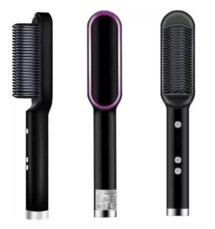 Electric Hair Comb Hair Straightener/Hair Styler Brush-FH-909 (Color May Vary as per Availability)