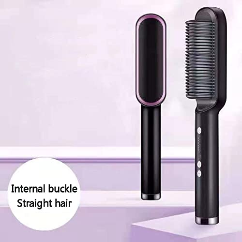 Electric Hair Comb Hair Straightener/Hair Styler Brush-FH-909 (Color May Vary as per Availability)