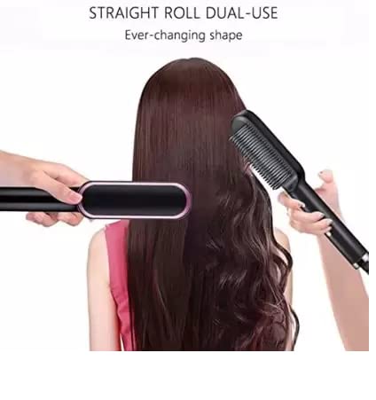 Electric Hair Comb Hair Straightener/Hair Styler Brush-FH-909 (Color May Vary as per Availability)