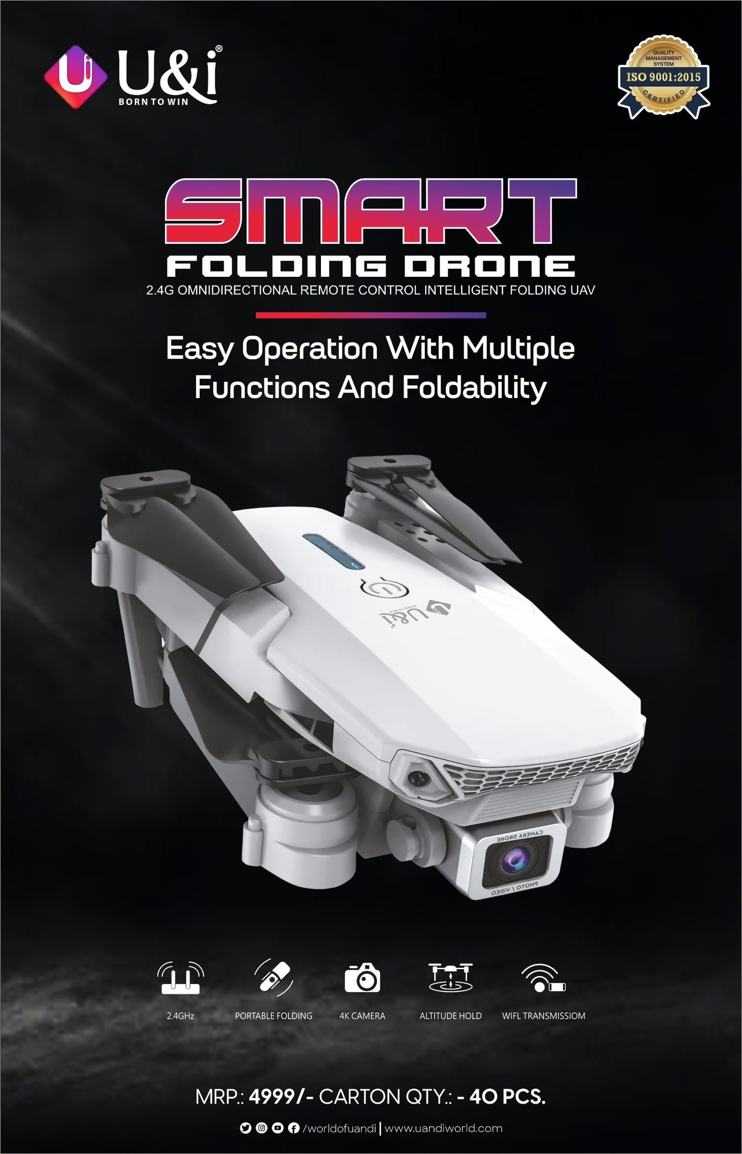 U&I 998 PRO MAX DRONE