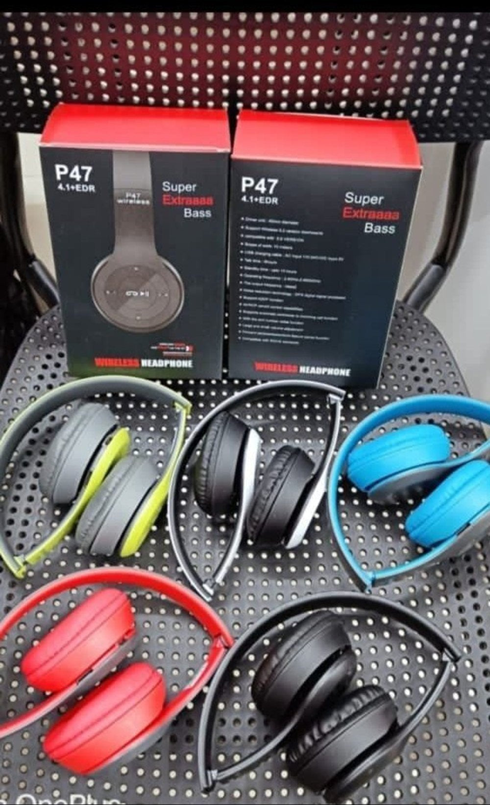 P-47 Popular Wireless Headset with Mic for Gaming and Movies 26 Bluetooth  headphone