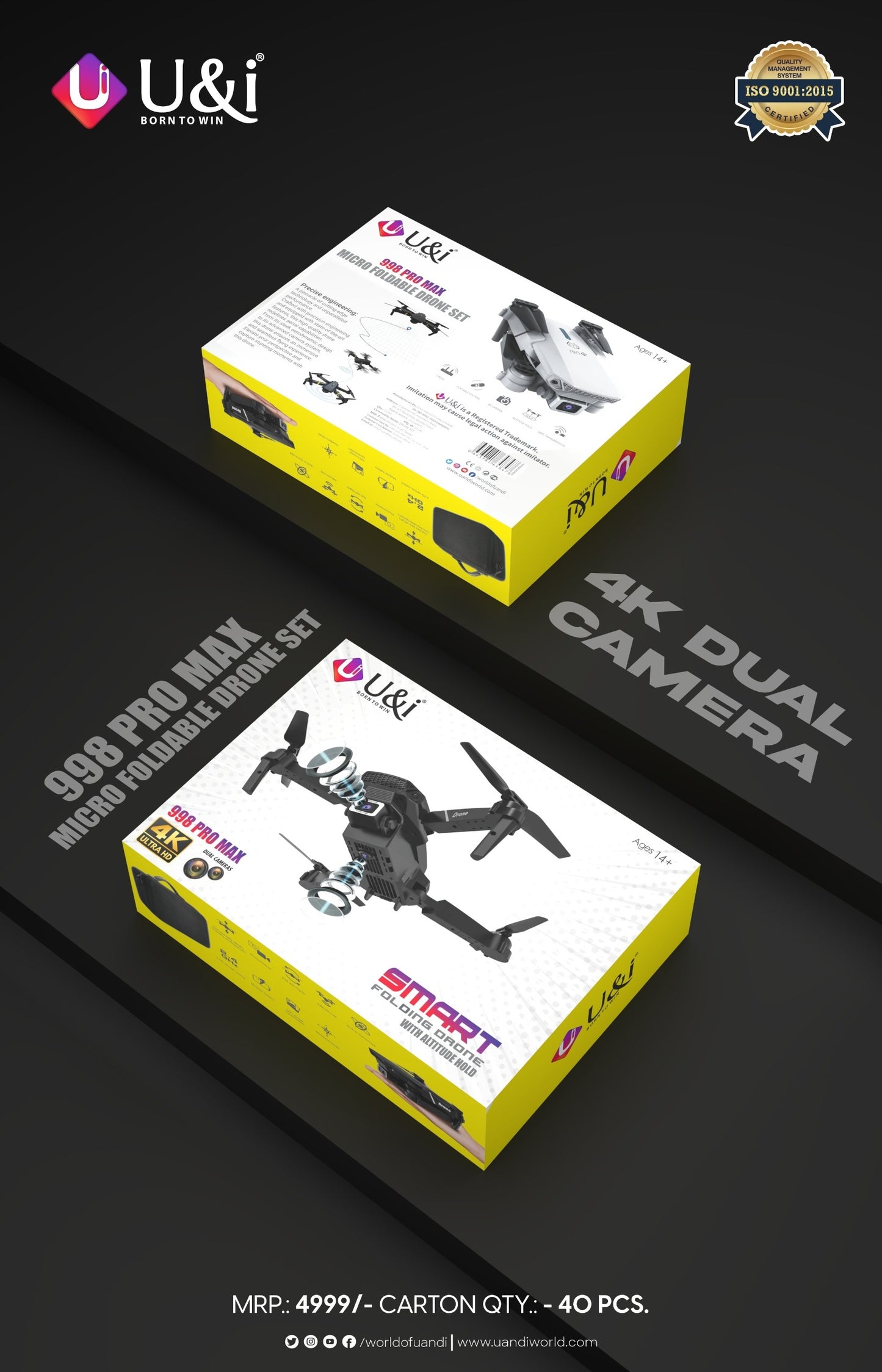 U&I 998 PRO MAX DRONE