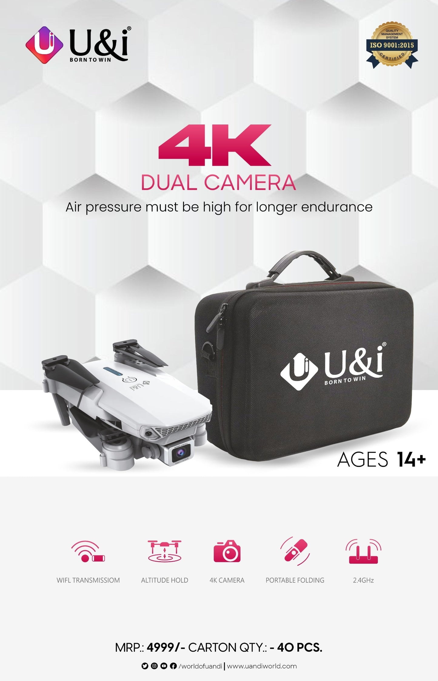 U&I 998 PRO MAX DRONE