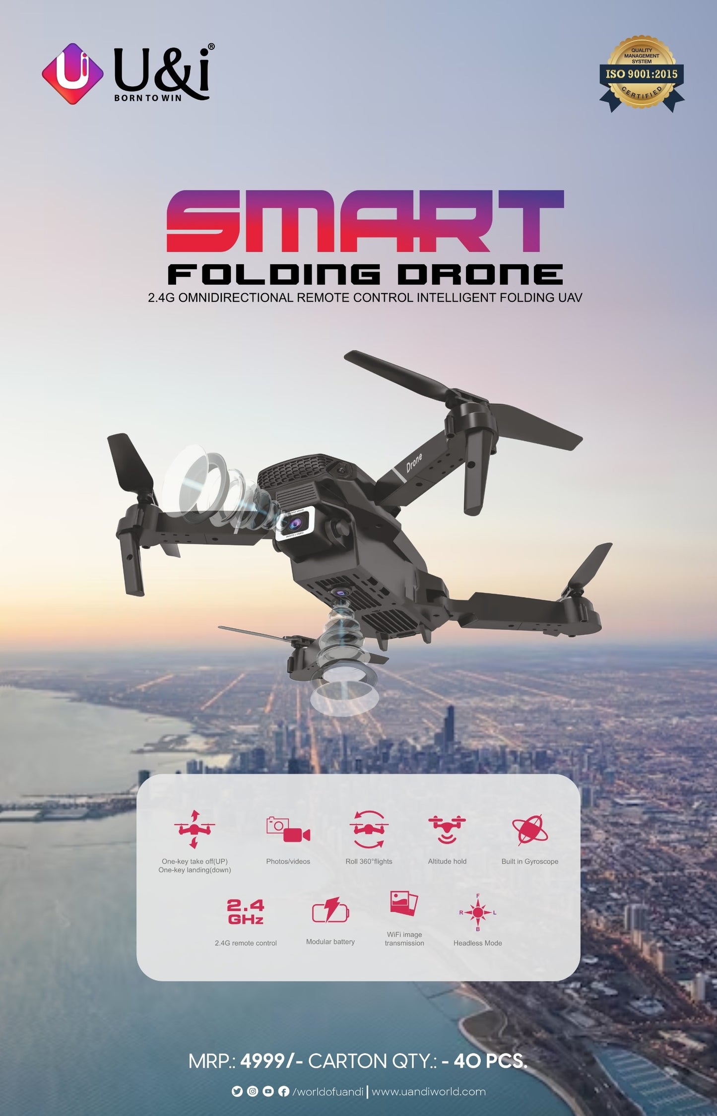 U&I 998 PRO MAX DRONE