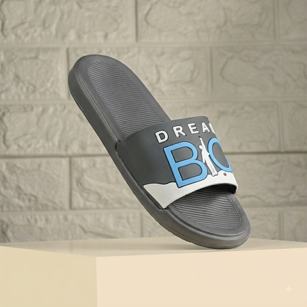 Men’s Stylish Casual Slide Slippers – Comfortable Everyday Open-Toe Slip-On Sandals