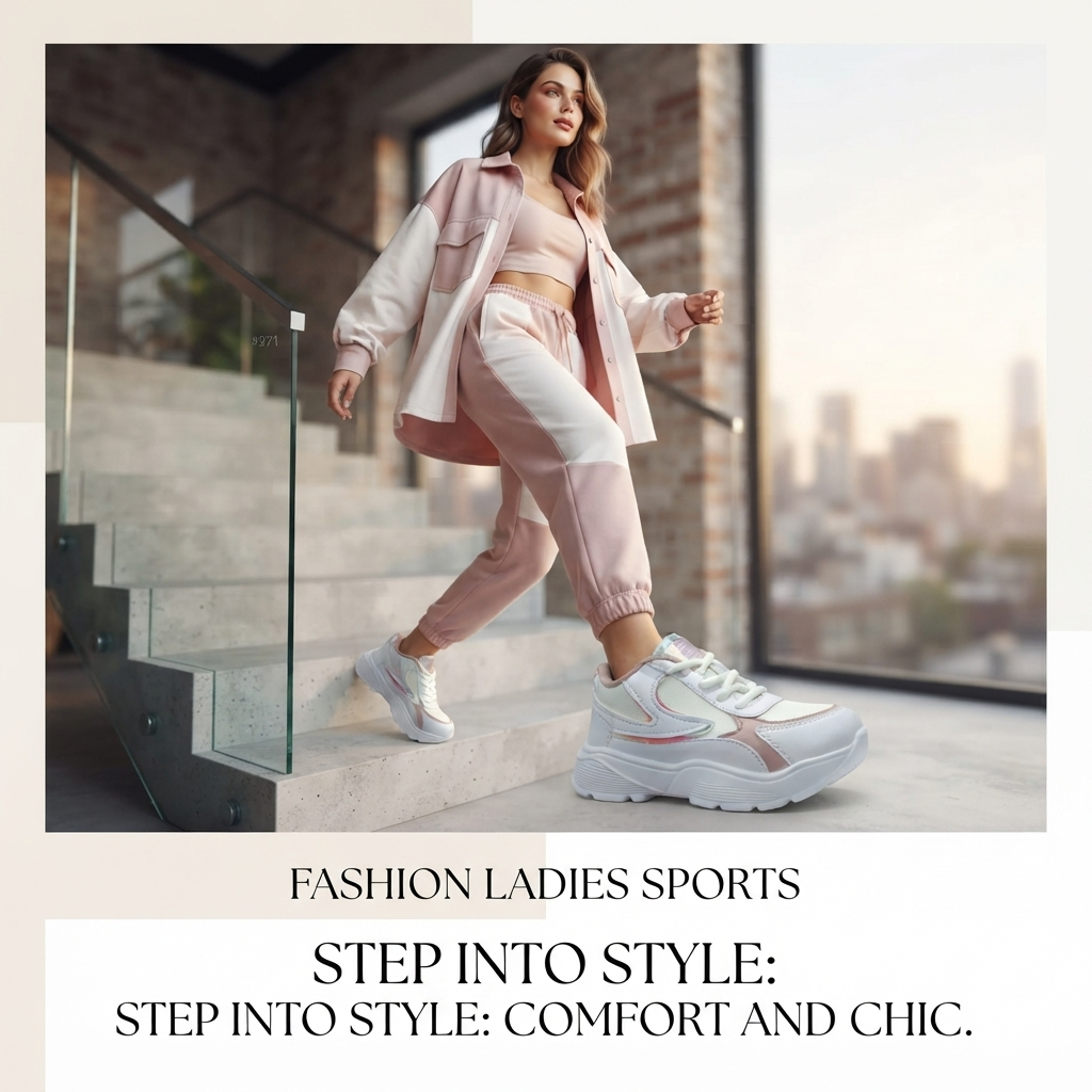Modern Lifestyle Sneakers for Women – Everyday Style & Memory Foam Support