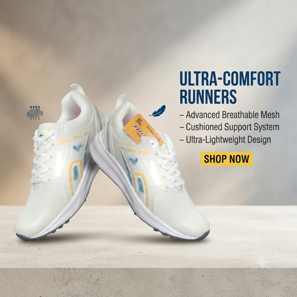 Premium Lightweight Running Shoes for Men – Ultimate Comfort & Performance Fit