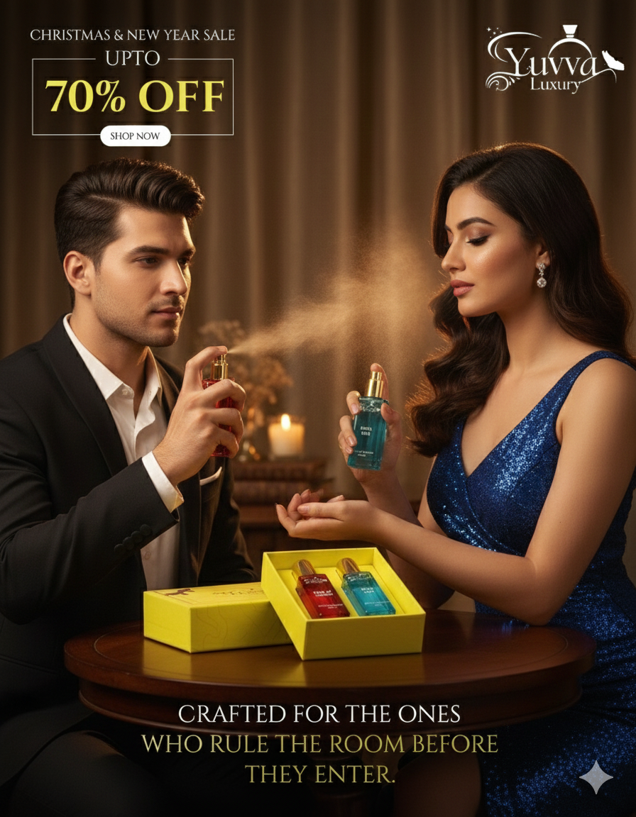 Yuvva  Yuvva Luxury Long Lasting Unisex Perfume Gift Set 2x20ml Perfume