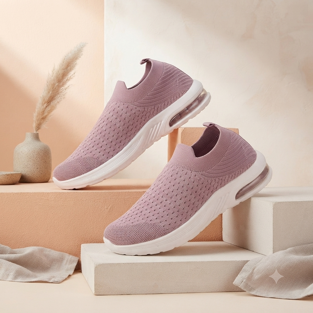 Garima Lightweight Air-Cushion Comfort Sneakers for Women