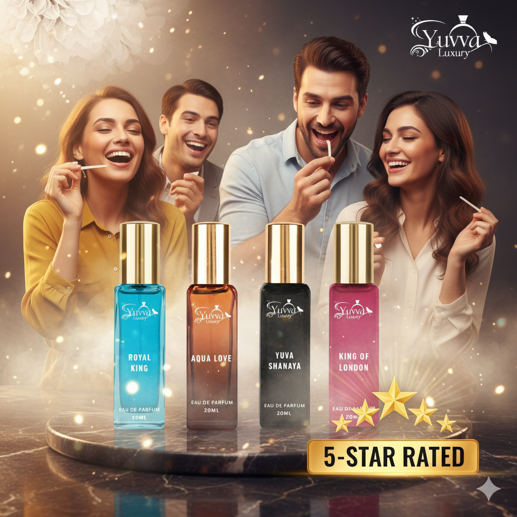 Yuvva Luxury Perfume Gift Set For Unisex 4 x 20ml