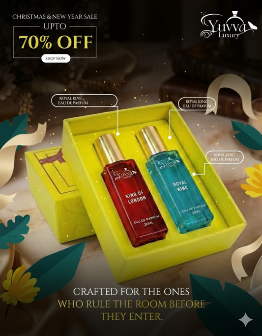 Yuvva  Yuvva Luxury Long Lasting Unisex Perfume Gift Set 2x20ml Perfume