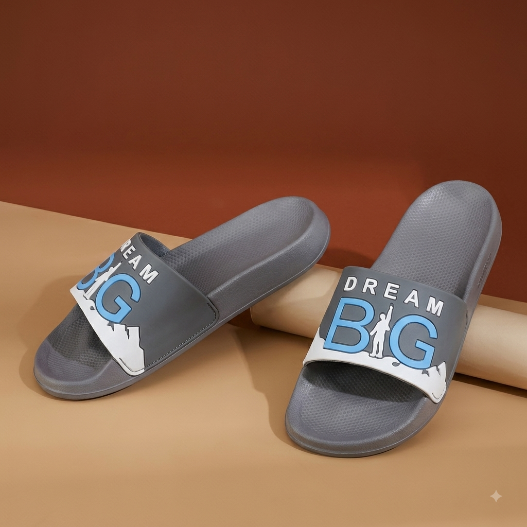 Men’s Stylish Casual Slide Slippers – Comfortable Everyday Open-Toe Slip-On Sandals
