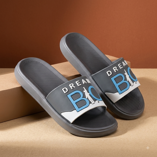 Men’s Stylish Casual Slide Slippers – Comfortable Everyday Open-Toe Slip-On Sandals
