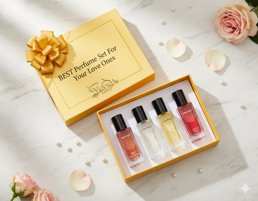 Yuvva Luxury Long Lasting Unisex Perfume Gift Set 4x20ml