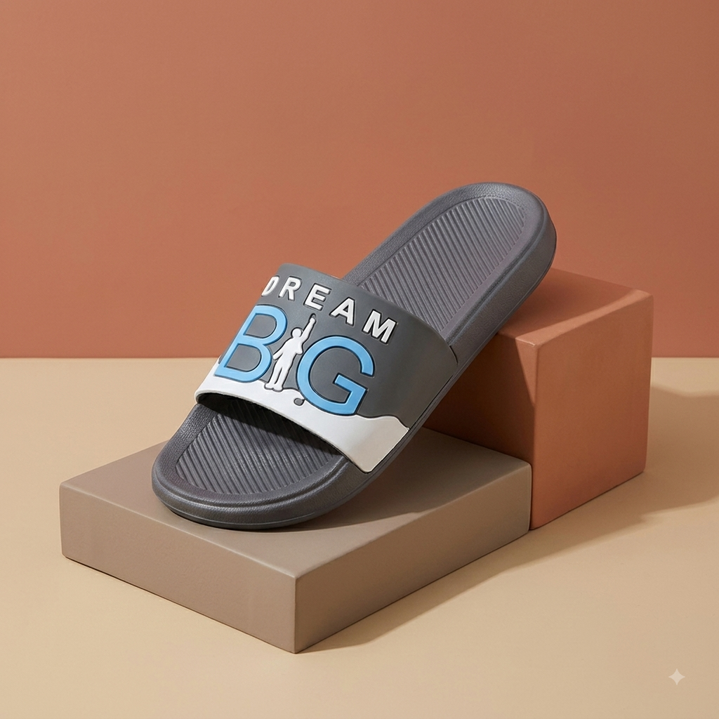 Men’s Stylish Casual Slide Slippers – Comfortable Everyday Open-Toe Slip-On Sandals