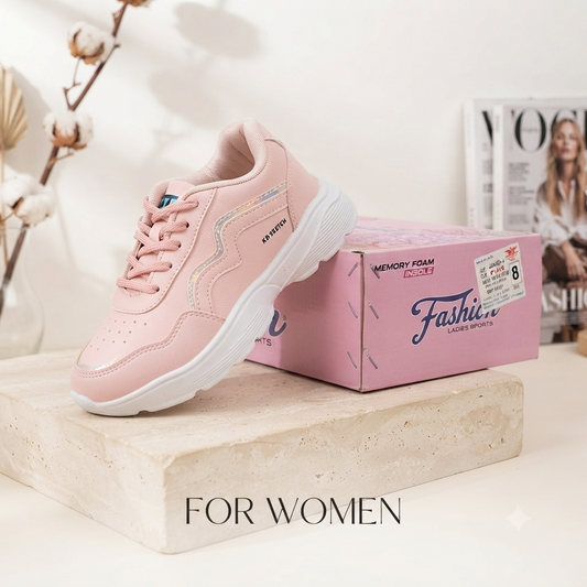 Premium Pink Sports Sneakers for a Modern Look