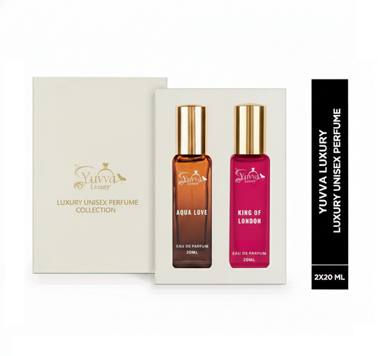 Yuvva Luxury Long Lasting Unisex Perfume Gift Set 2x20ml