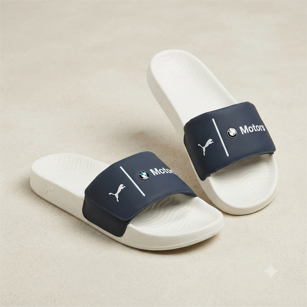 Athleisure Edge: Puma x BMW Motorsport Pool & Casual Slides