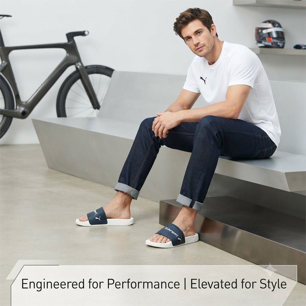 Athleisure Edge: Puma x BMW Motorsport Pool & Casual Slides
