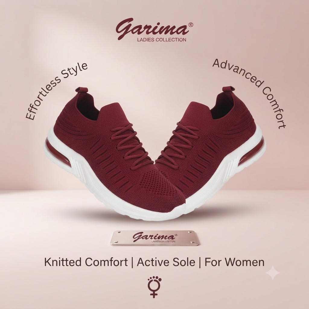 Garima Ladies Collection Stylish Air-Cushion Casual Sneakers