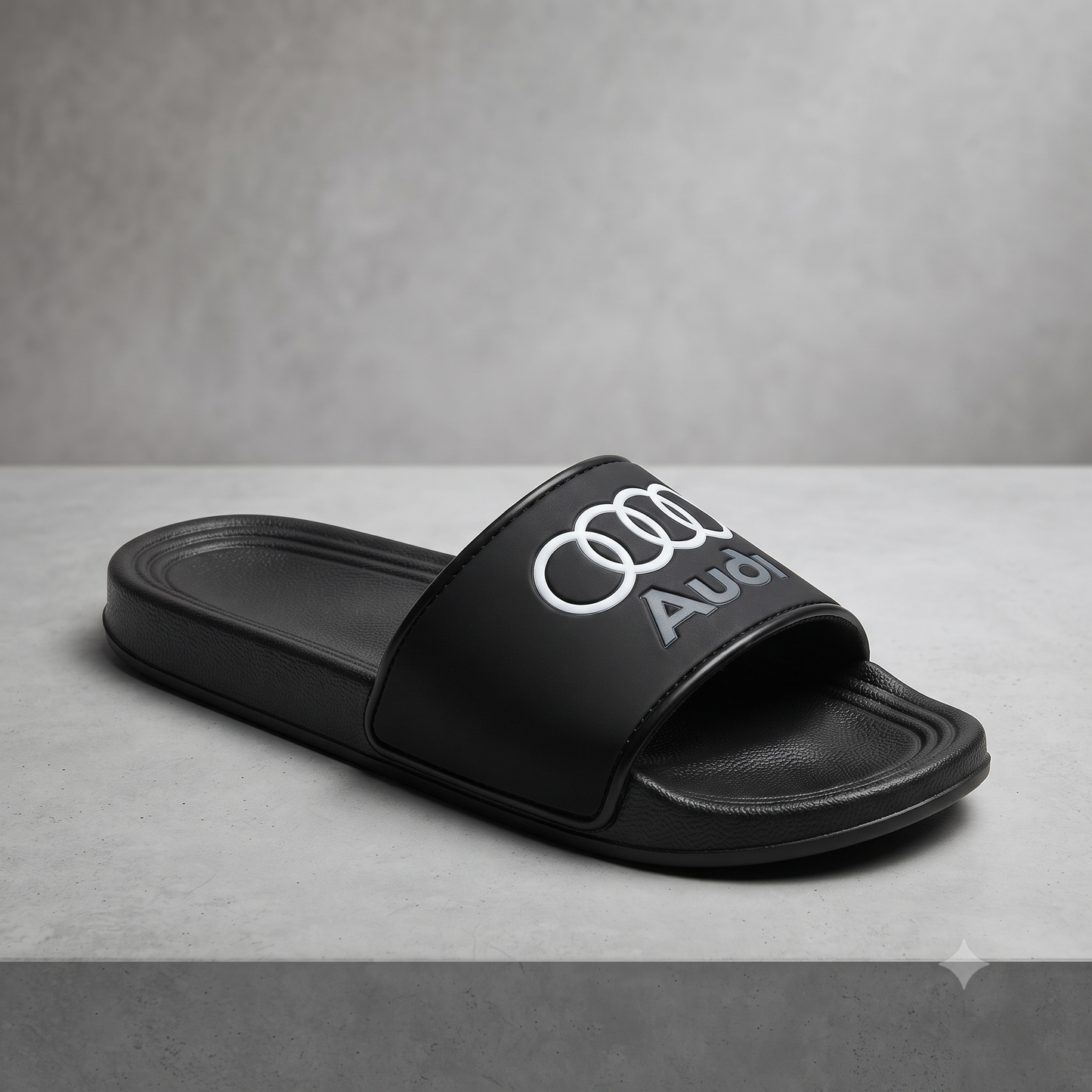 Premium Black Comfort Slide Sandals for Men & Women – Stylish Everyday Casual Slippers