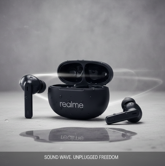 Buds 165 Wireless: 60-Hour Backup & Hi-Res Audio – Feel Every Beat Elevate Your Audio