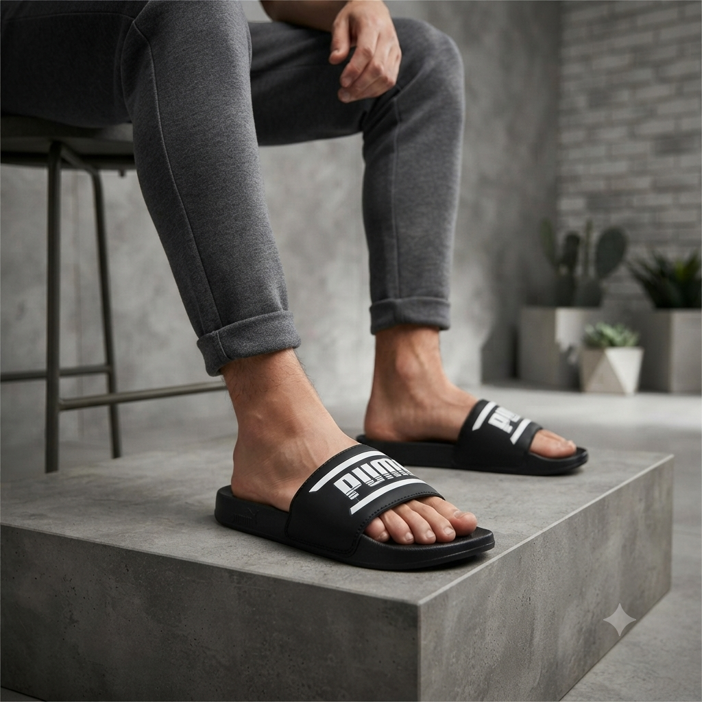 Men's/Unisex Athletic Casual Comfort Slides