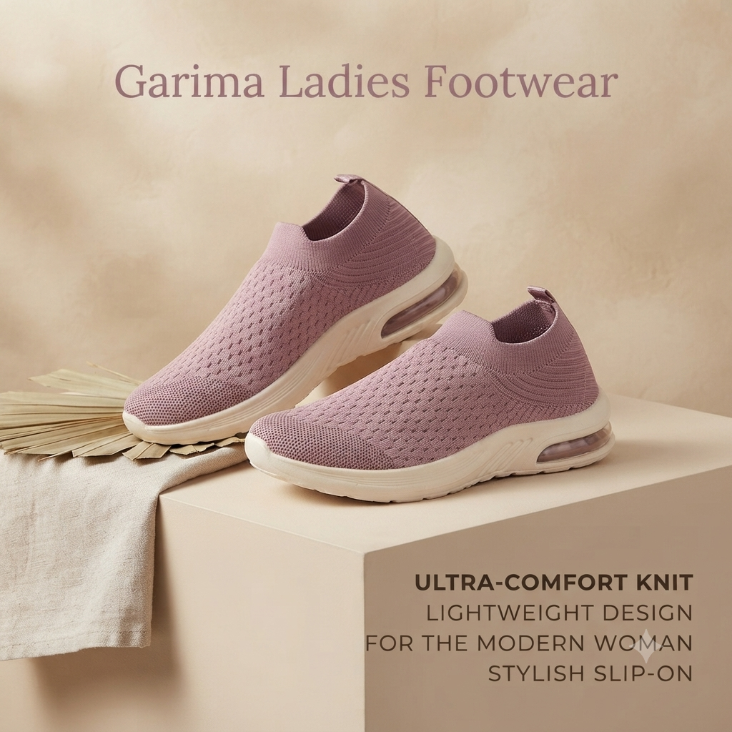 Garima Lightweight Air-Cushion Comfort Sneakers for Women