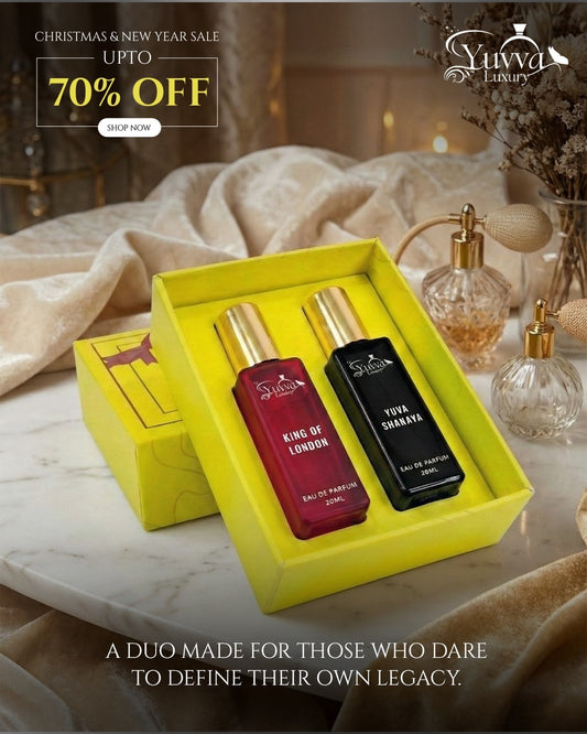 Yuvva Luxury Long Lasting Unisex Perfume Gift Set 2x20ml