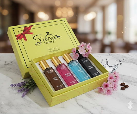 Luxury Perfume Gift Set For Men - 4 x 20ml