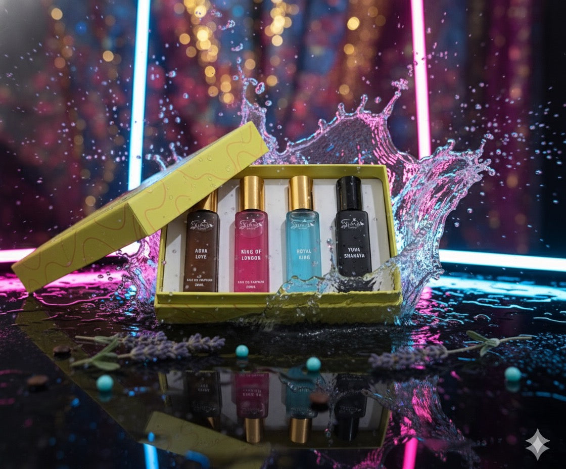 Luxury Perfume Gift Set For Men - 4 x 20ml