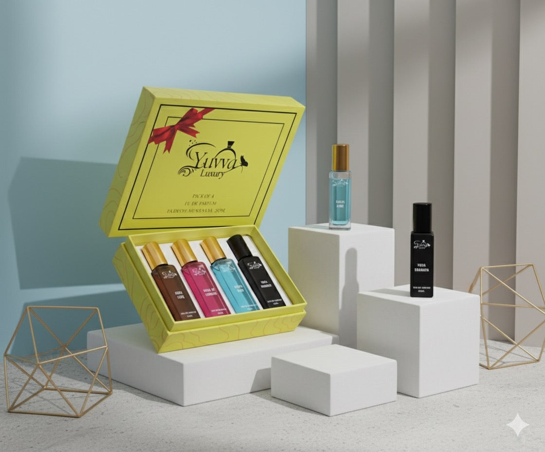 Luxury Perfume Gift Set For Men - 4 x 20ml