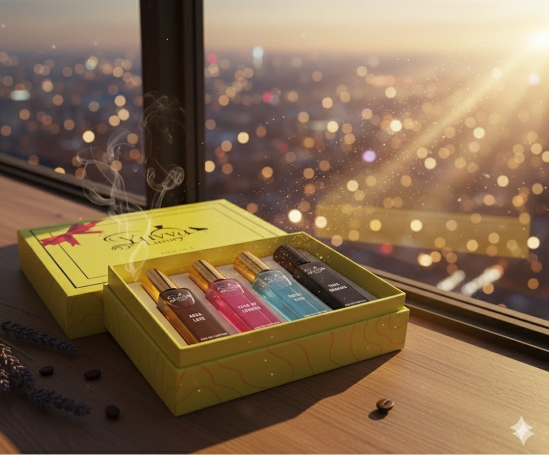 Luxury Perfume Gift Set For Men - 4 x 20ml