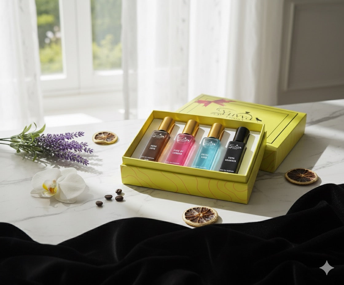 Luxury Perfume Gift Set For Men - 4 x 20ml