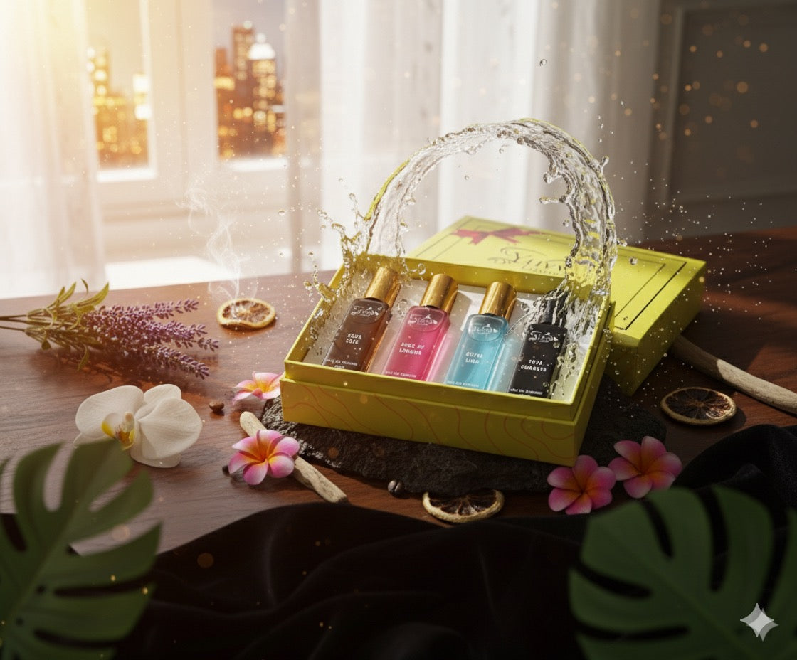 Luxury Perfume Gift Set For Men - 4 x 20ml