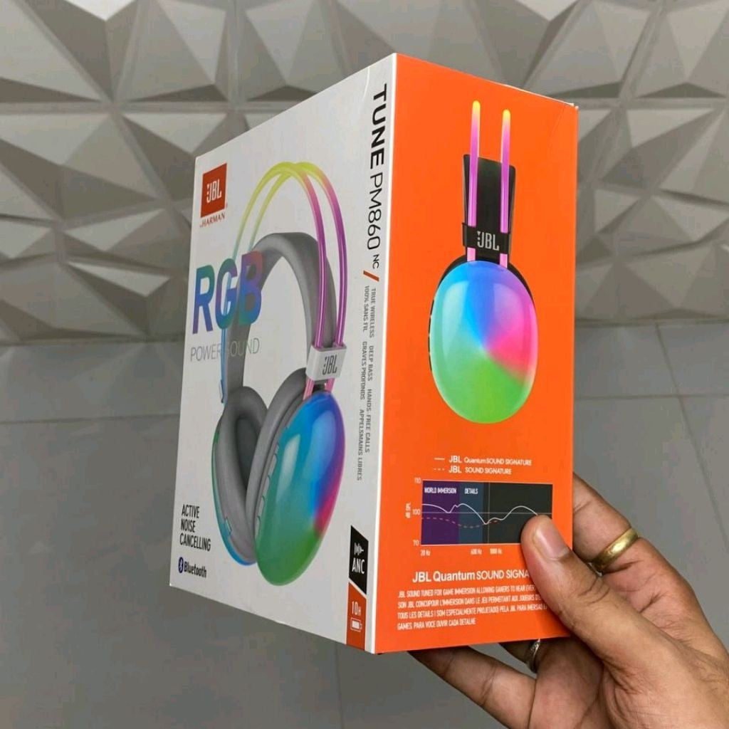 Presenting You All, New Rgb Colour Headphones, Multi colour led light inbuilt headphones heavy Quality top look for Gaming and night clubs / party