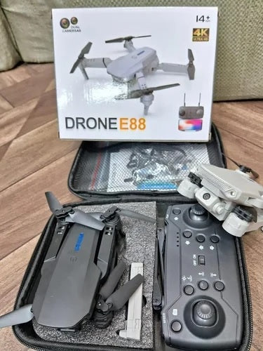 E88 Pro  Foldable 4K Mini Drone RC Quadcopter With WIFI FPV Wide