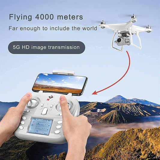 RC Drone with-4K-Camera-WiFi-FPV-1080P-HD-Dual-Foldable ( Upgrade Model )