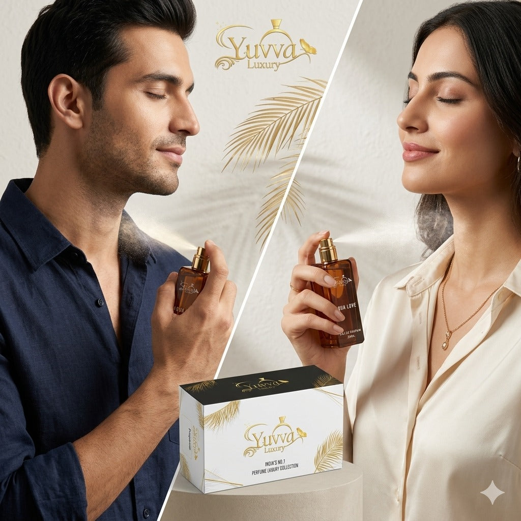 Yuvva Luxury Long Lasting Unisex Perfume Pack Of 2