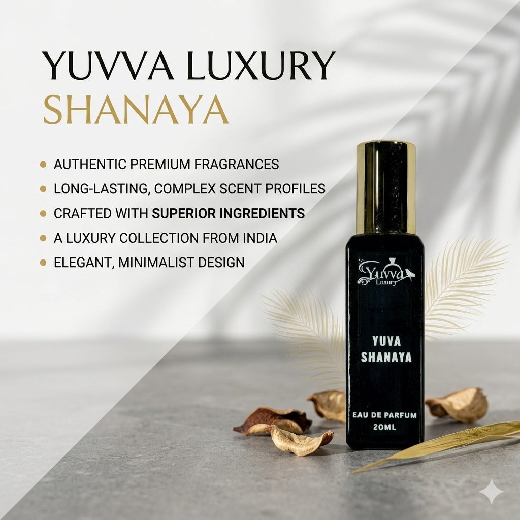 Yuvva Luxury Long Lasting Unisex Perfume YUVA SHANAYA Premium Fragrance Scent