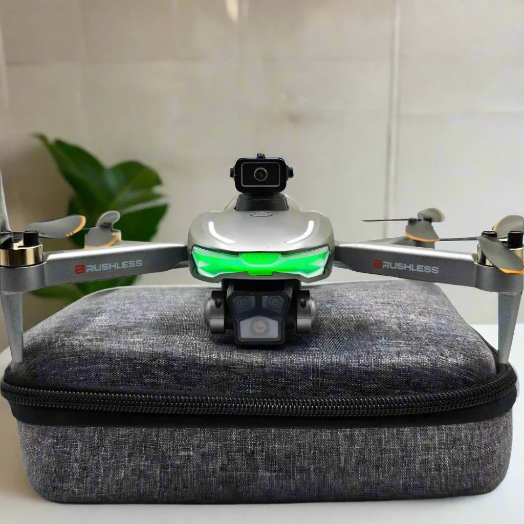 A17 A.I. Drone with A.i. Obstacle Avoidance, 1080P Triple Gimbal Camera,