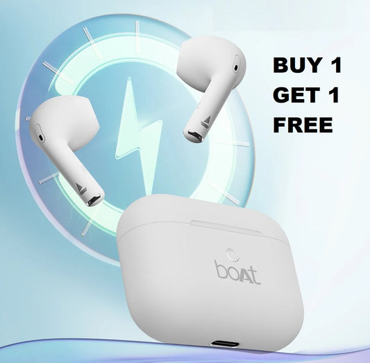 (BUY1 GET1 FREE) 444 wire less Air pods with dashing design & sound Quality