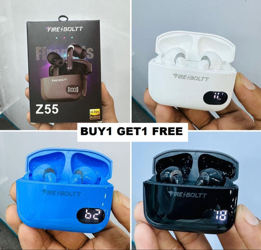 (BUY1 GET1 FREE) Z55 Amazing Loud Sound Air buds For All Age Group