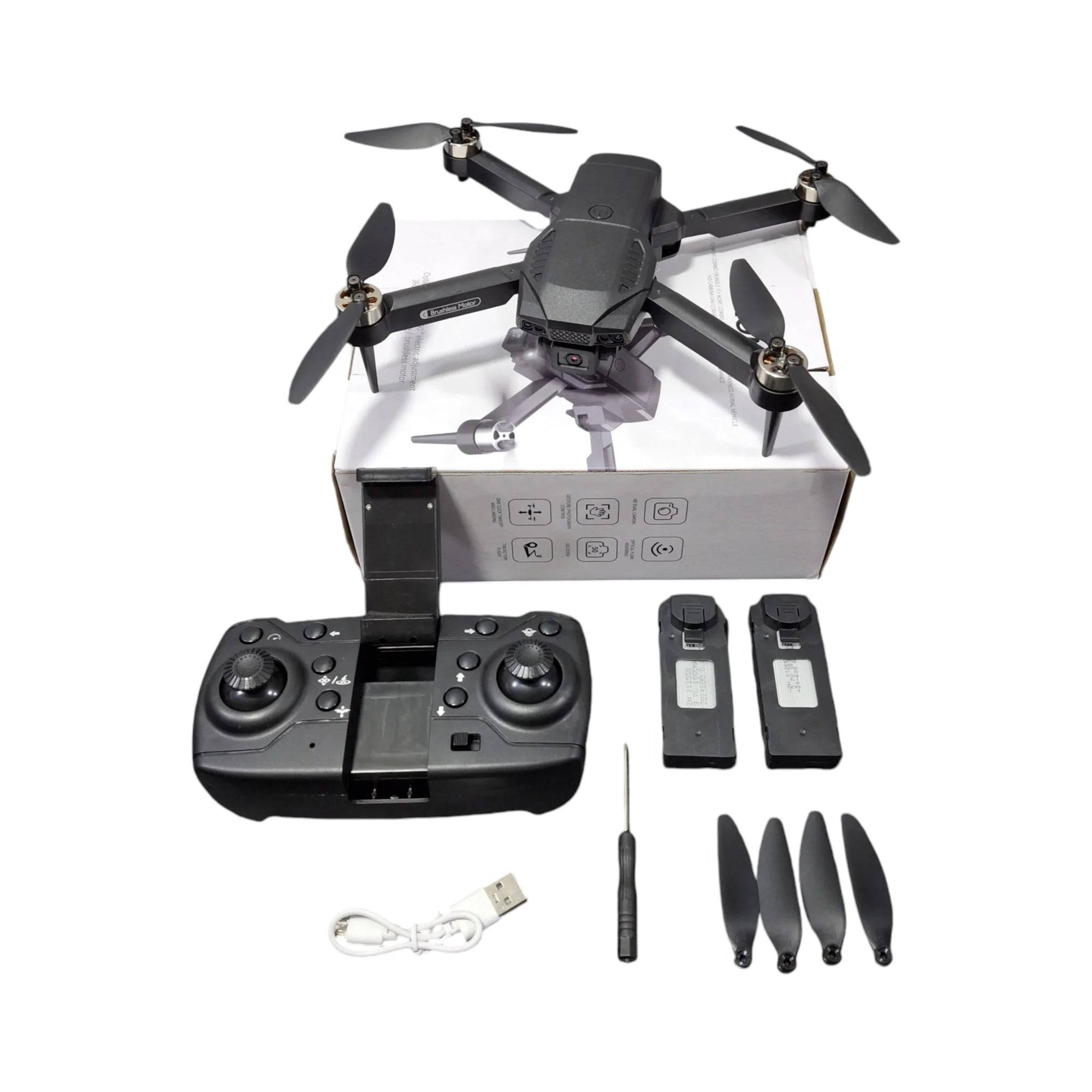 F198 F198 HD Drone BLACK| WiFi HD 720P FPV Camera | Bag Version | Position ...