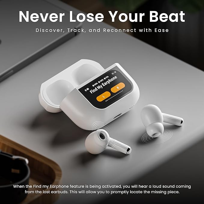 Stylish Display Earpods