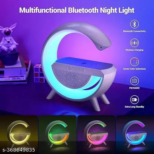 G-Shape 4 in 1 Night Light, Bluetooth Speakers