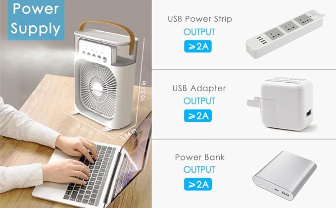 Strong Mini Fans MINI COOLING FAN (Strong Air Supply OF Third Gear Turbine) – i Born