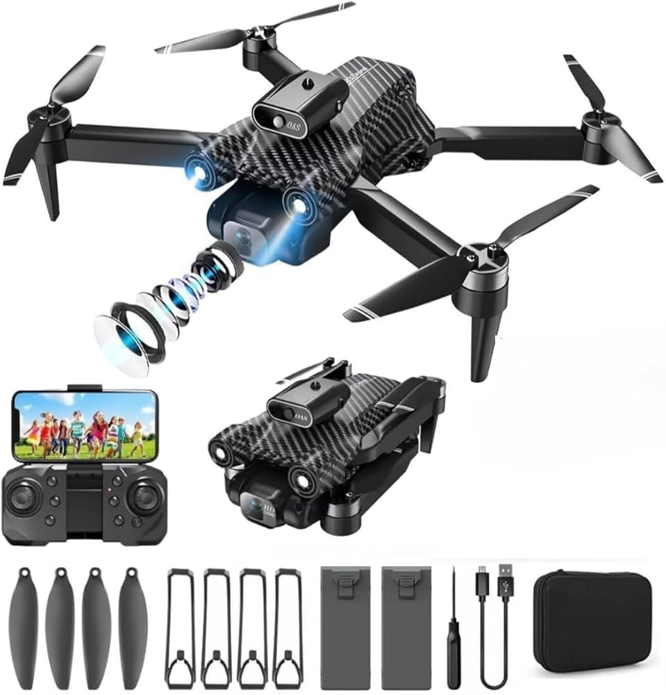 P12 Pro Drone Obstacle Avoidance Foldable Drone